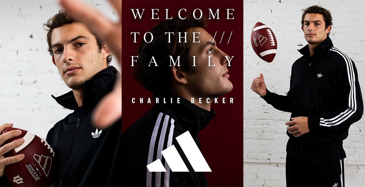 Welcome to the 3-Stripe Family - Charlie Becker