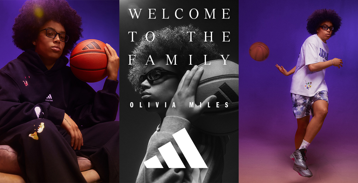 Welcome To The adidas Family - Olivia Miles